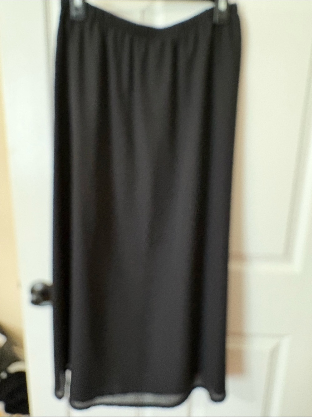 Jordan Black Maxi Skirt - Simple Flowing Style